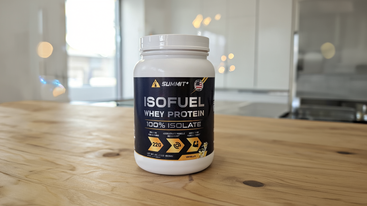 Advanced 100% Whey Protein Isolate (Vanilla)