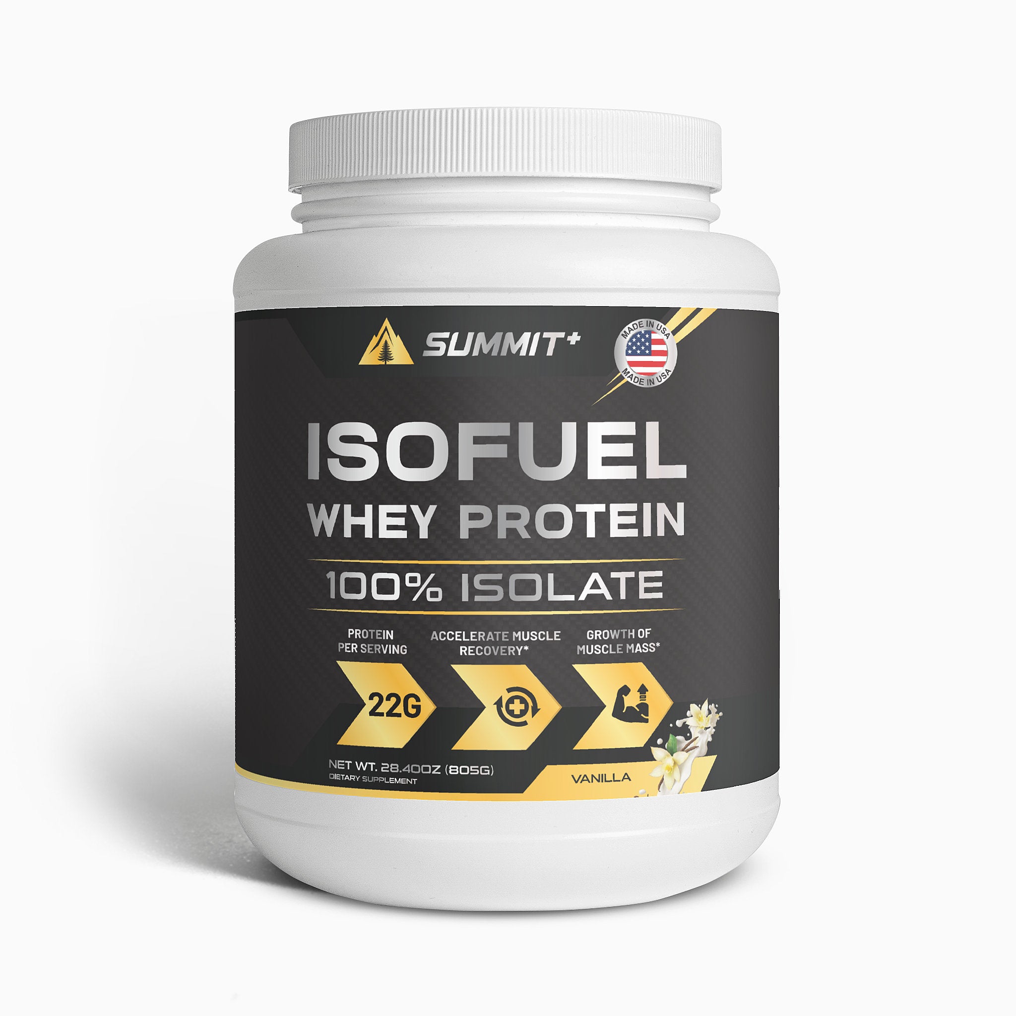 Advanced 100% Whey Protein Isolate (Vanilla)