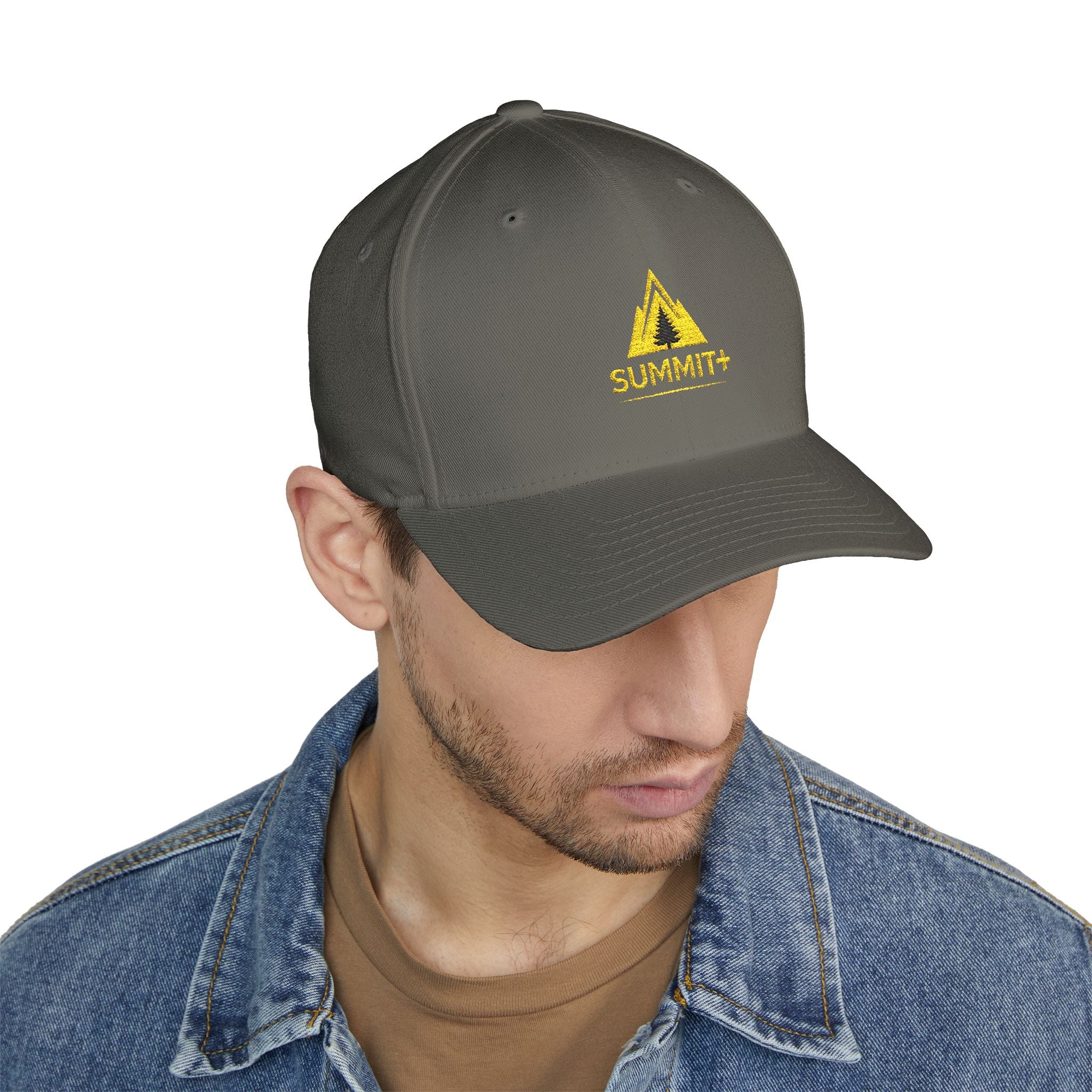 Summit+ Logo Closed-Back Structured Cap